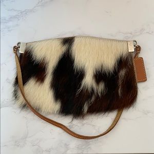 Pony hair vintage bag